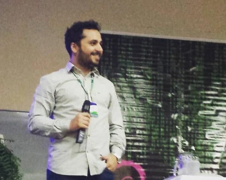 Registro de palestra e de trabalho com a comunidade